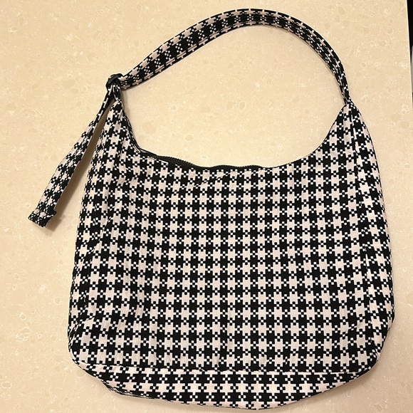 BAGGU Handbags - Baggu Houndstooth Shoulder Bag
